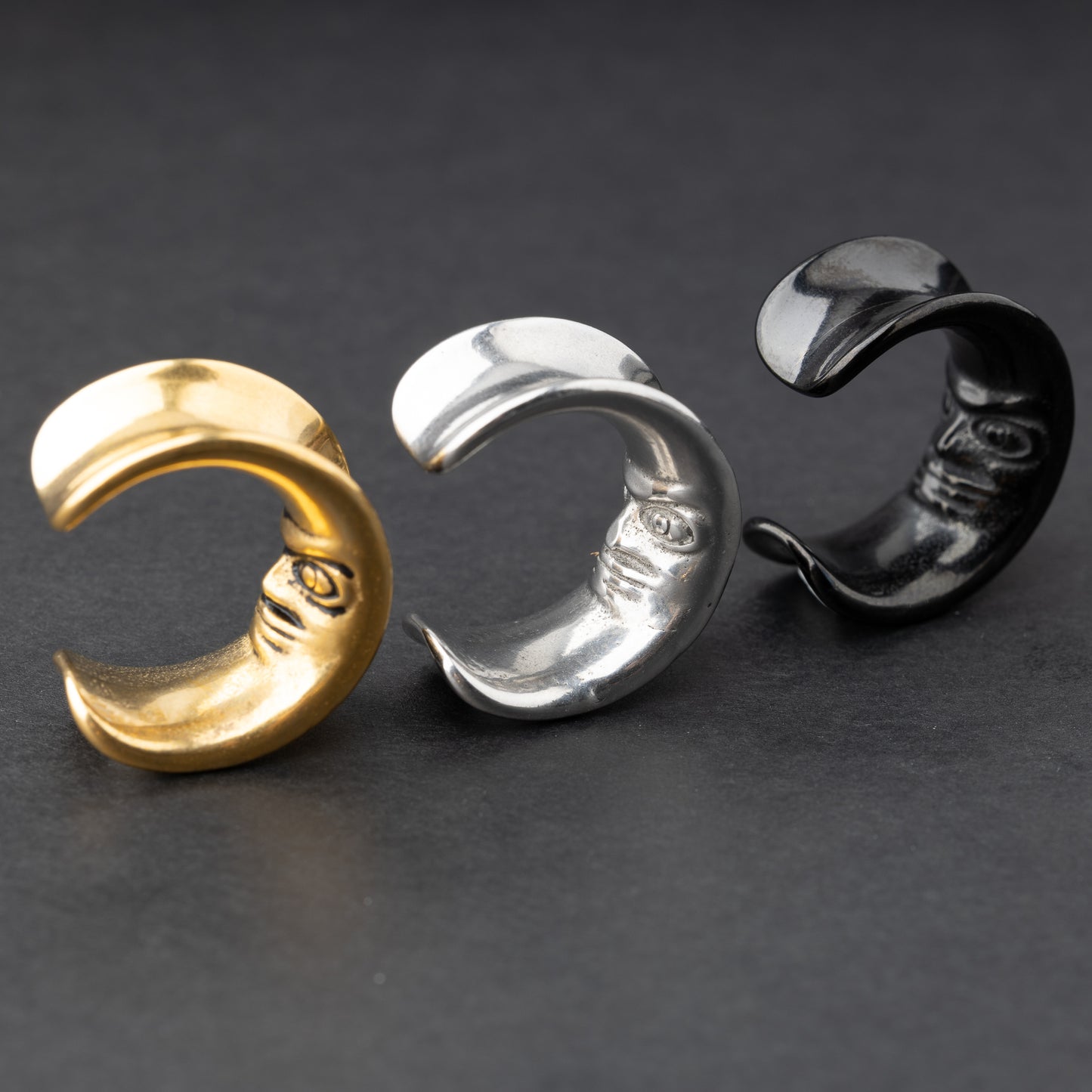 Crescent Moon Saddle Plugs