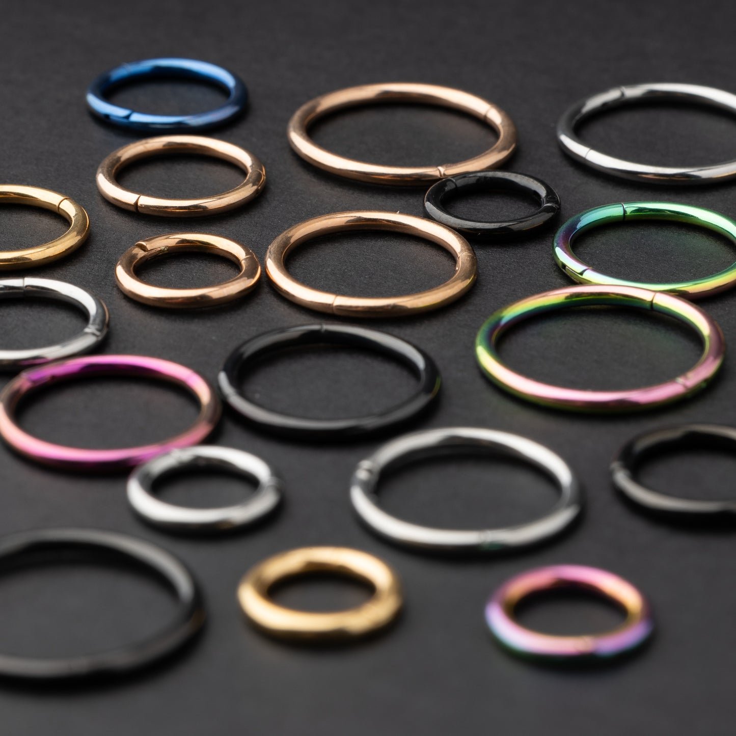 Titanium Clicker Hoop