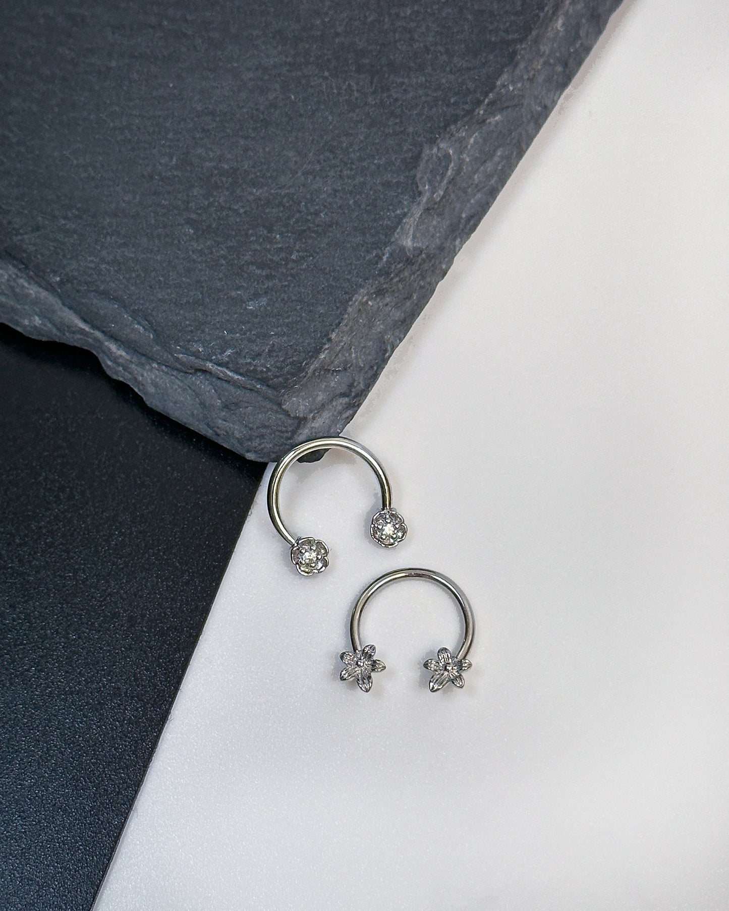 Super Cute Horseshoe Hoops, for septum, ear and nose piercings. Honey Bee, Astrology, Butterflies and Stars