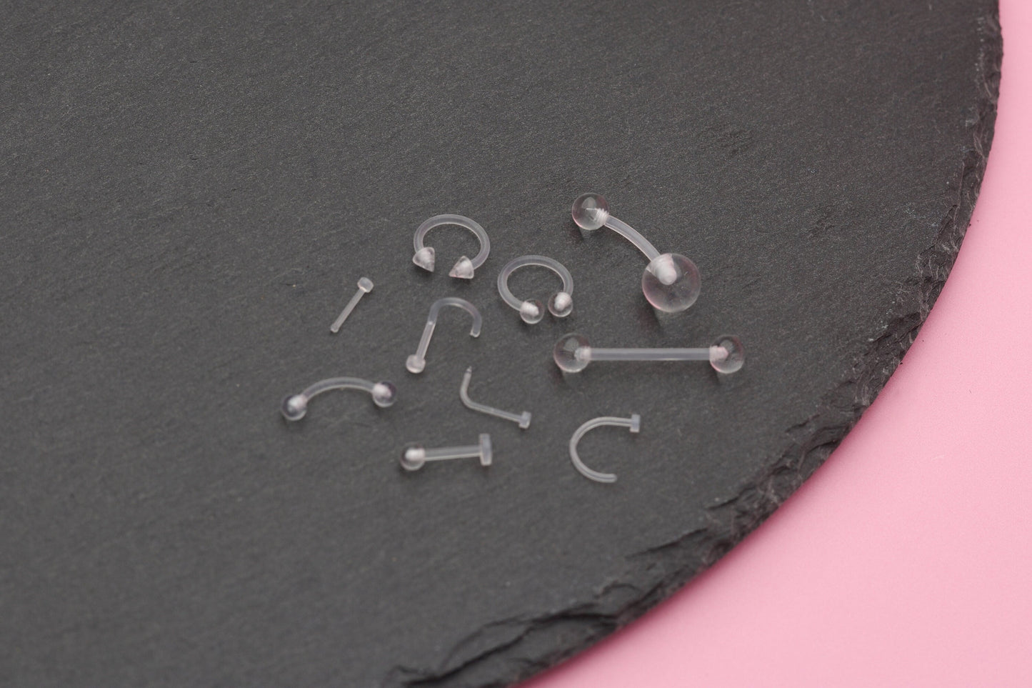 Piercing Retainers for Belly Piercings, Lip Piercings, Nipple Piercings, Nose Piercings and Ear Piercings