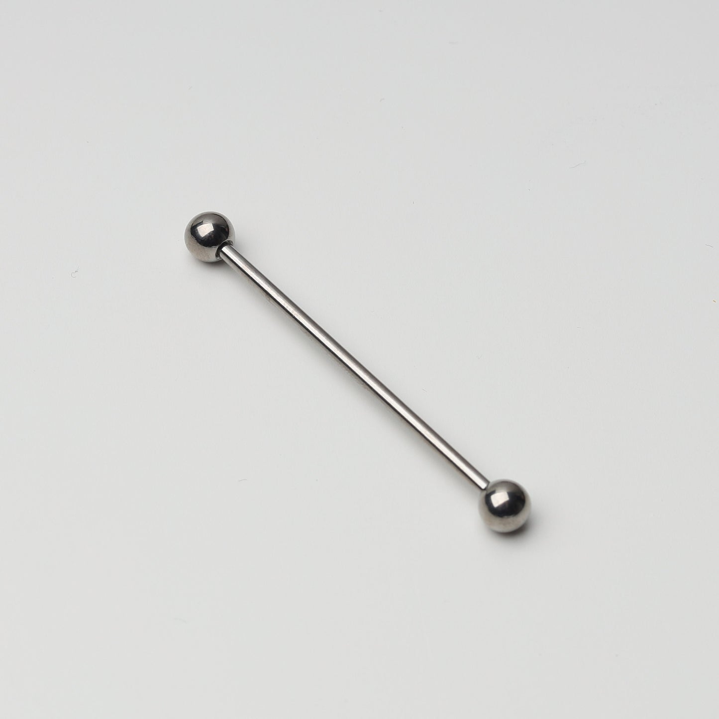 Industrial Barbell, Industrial Piercing, 14g 1.6mm Industrial Barbell 34mm, 36mm, 38mm, 316L Surgical Steel Scaffold Earring