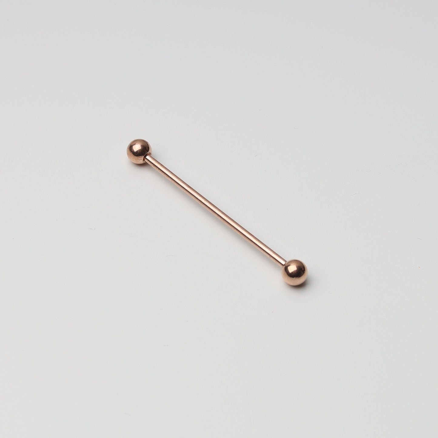 Industrial Barbell, Industrial Piercing, 14g 1.6mm Industrial Barbell 34mm, 36mm, 38mm, 316L Surgical Steel Scaffold Earring