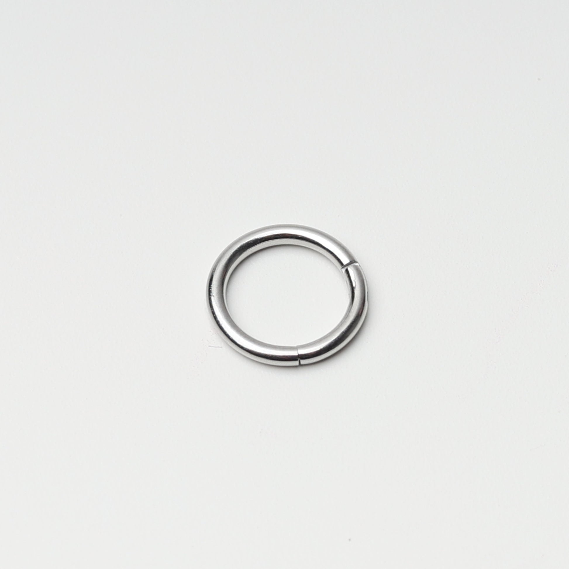 Titanium Clicker Hoops - 18G 1.0mm - Minimal Septum Ring - Ear Clicker Endless Hoops Sleeper Segment clicker - Nose - Conch - Hypoallergenic