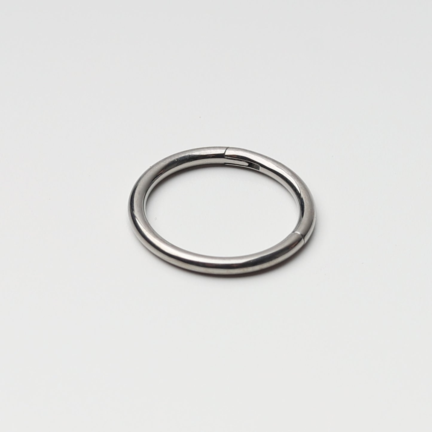 Titanium Septum Clicker, All Sizes, ASTM F136, Nose Jewelry, Helix Hoop, Daith Jewelry, Minimal Septum Ring. Ear Clicker, Endless Hoops