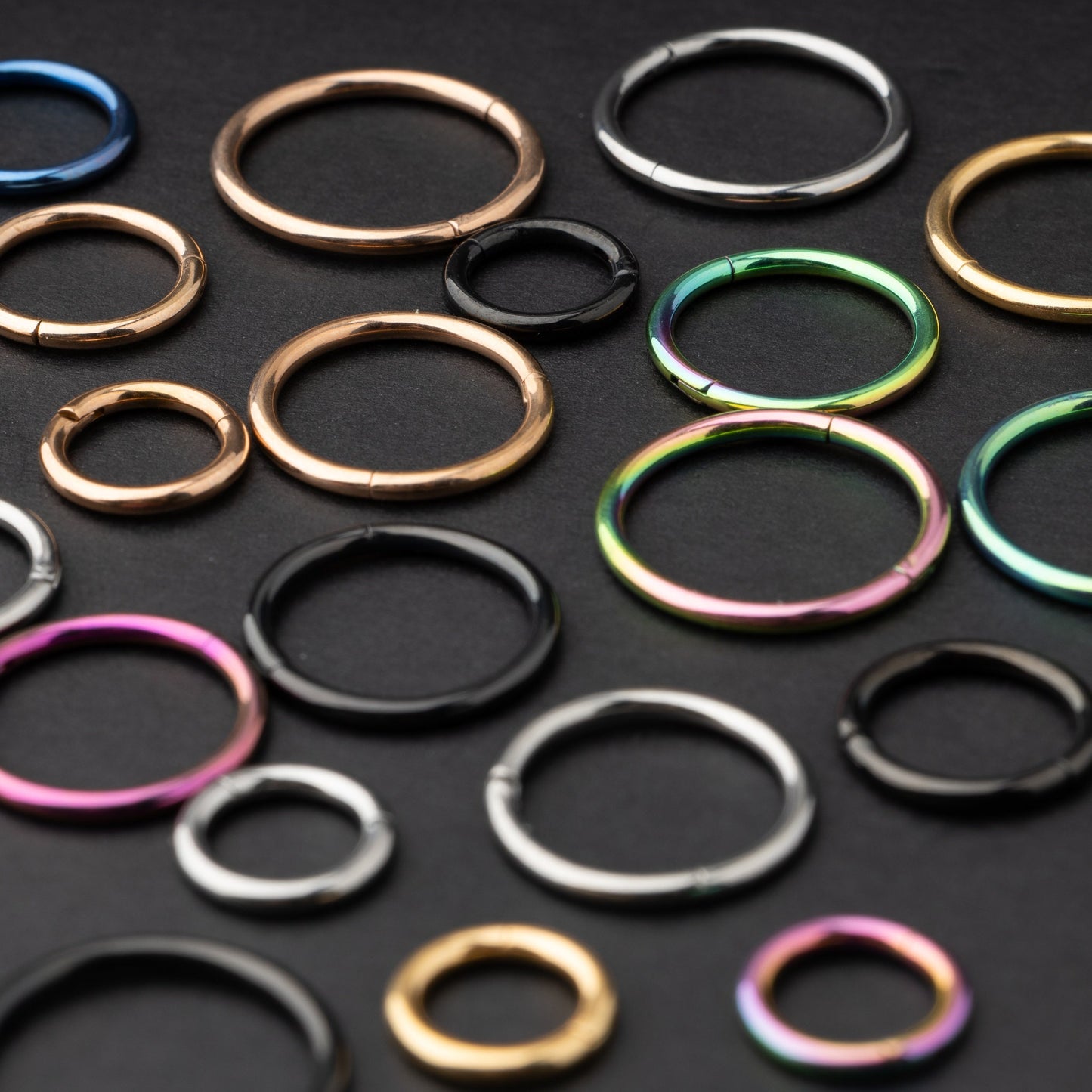 Titanium Clicker Hoop