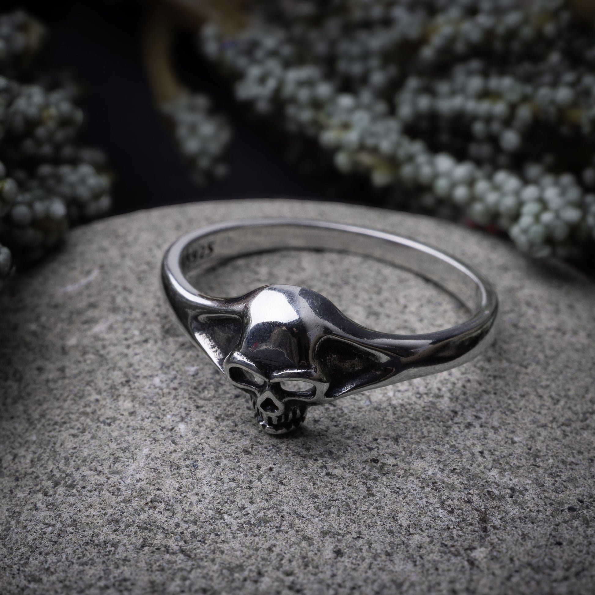 Sterling Silver Skull Ring