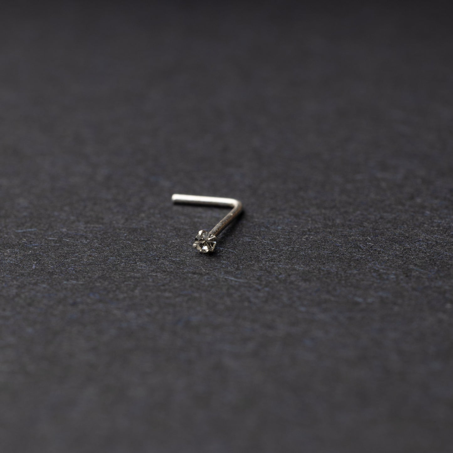 Tiny Sterling Silver Nose Stud