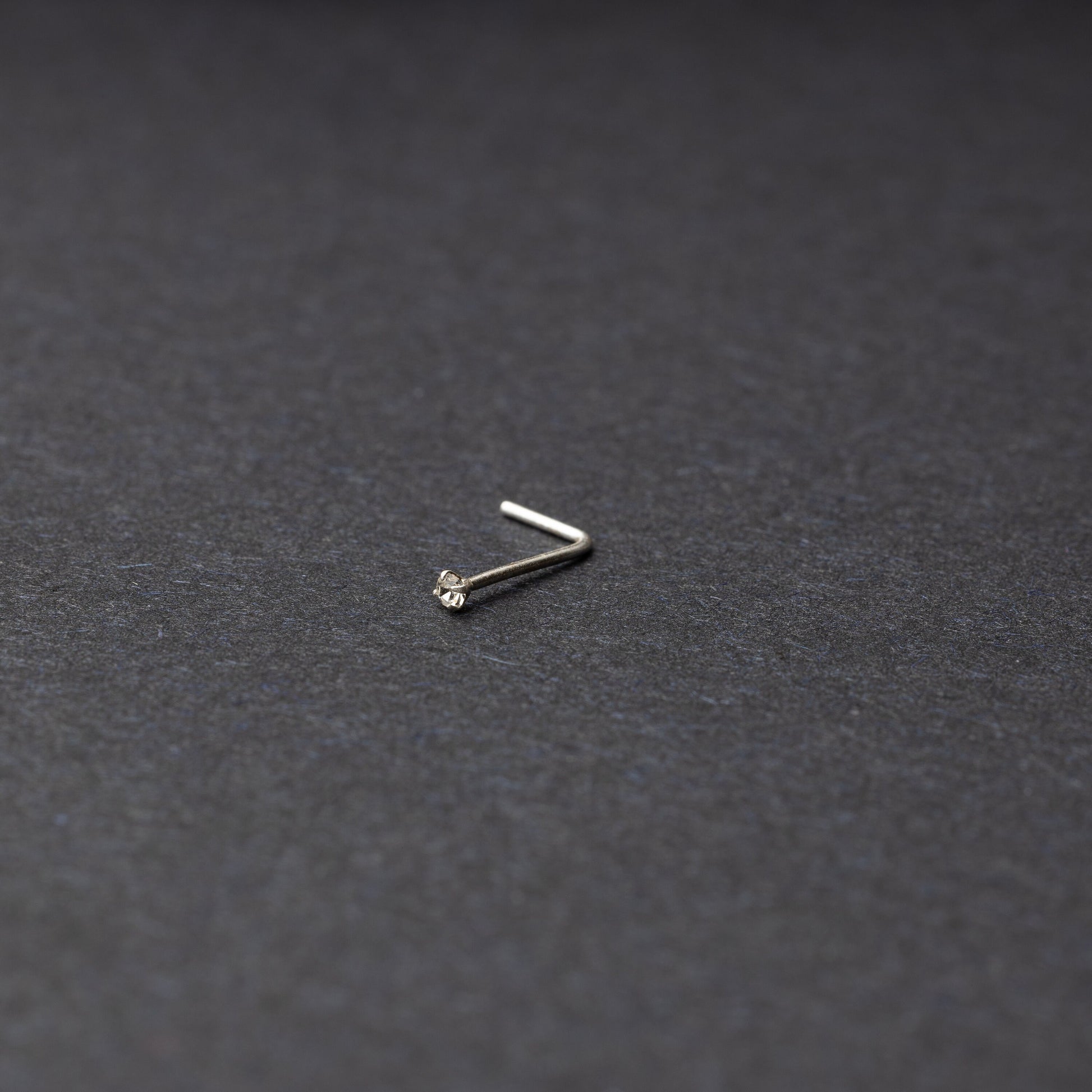 Tiny Sterling Silver Nose Stud