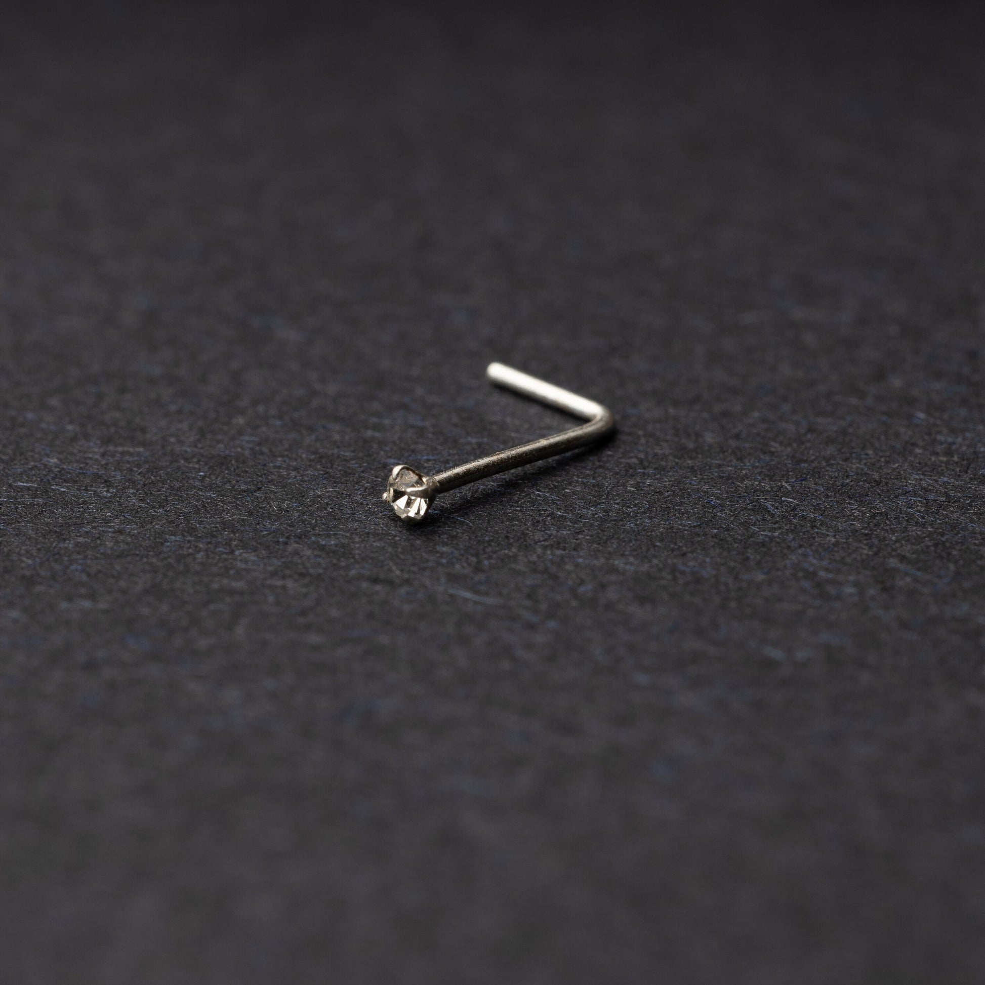 Tiny Sterling Silver Nose Stud