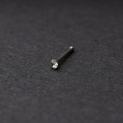 Tiny Silver Nose Stud