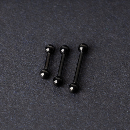 Small Black Barbell