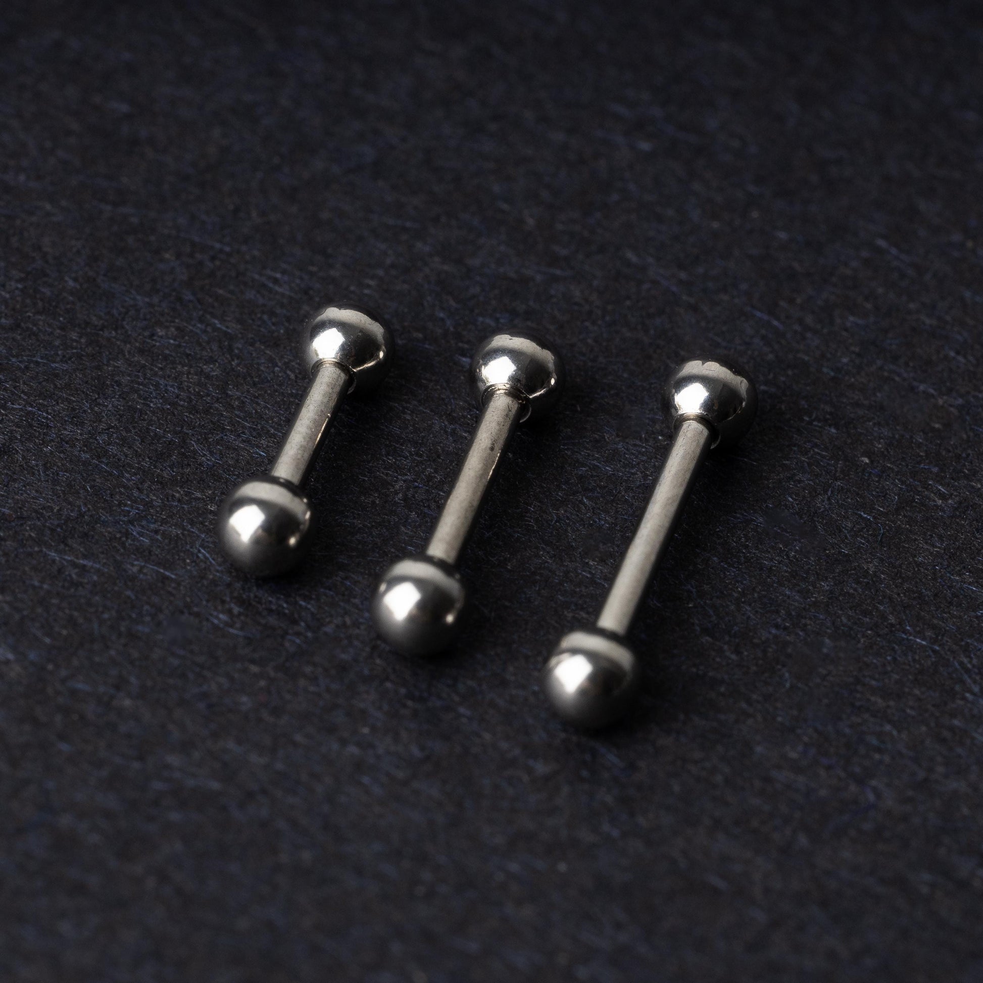 Small Silver Barbell