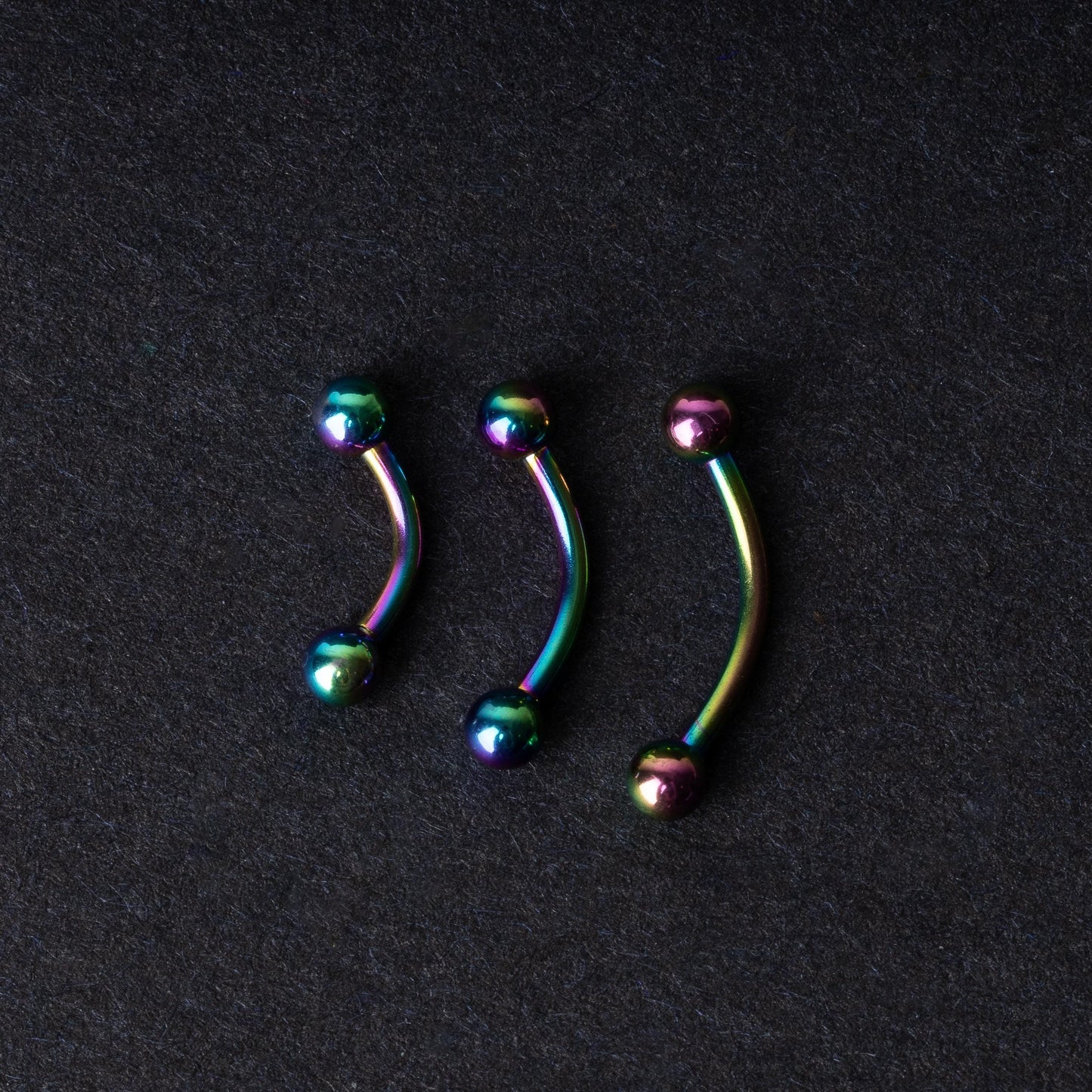 Rainbow Curved Barbell